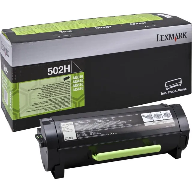 Lexmark 502H Toner zwart 5.000 pages ret