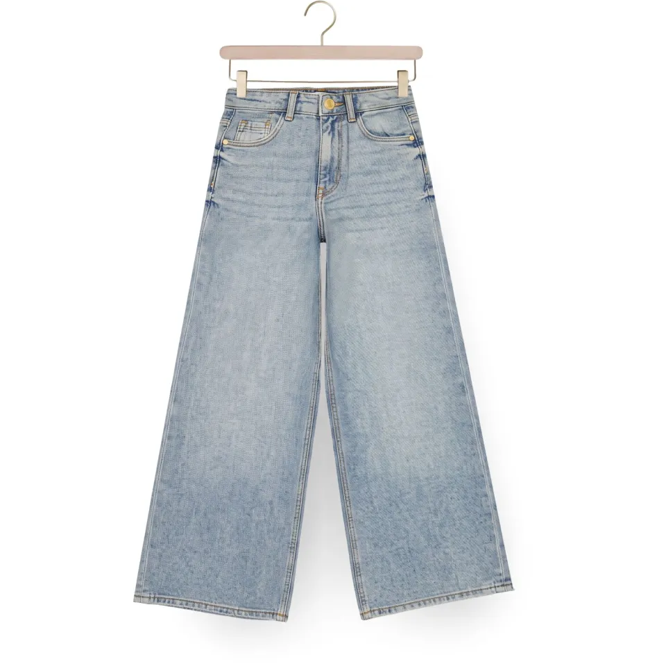Raizzed Monaco wide leg jeans - lichtblauw, foto 2