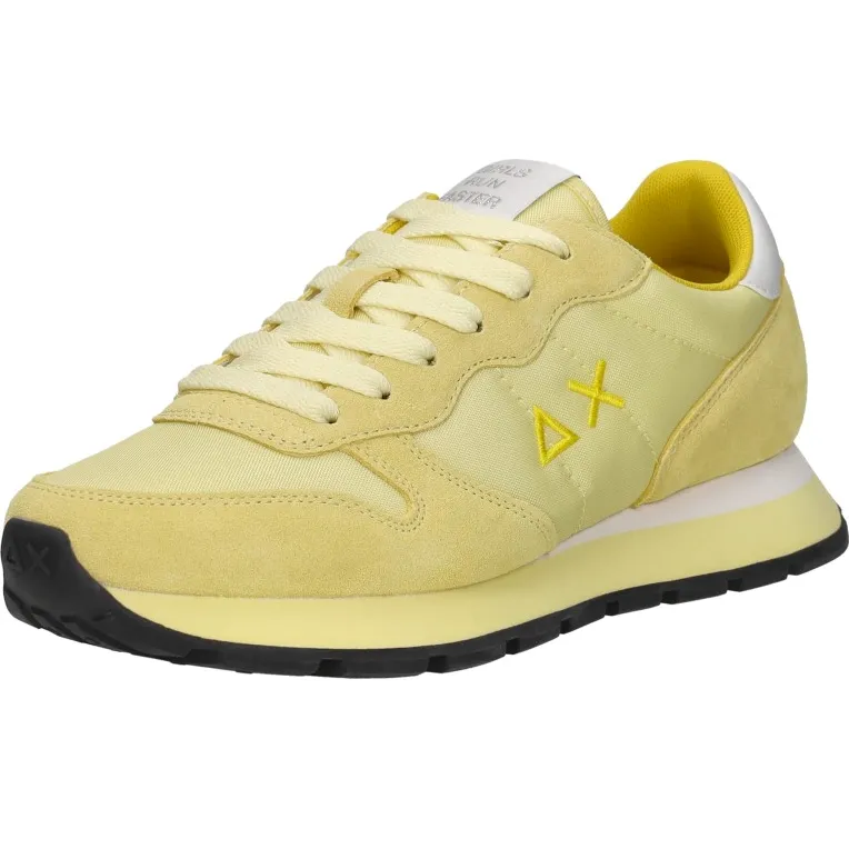 Sun68 Ally Solid lage sneaker lichtgeel geel, foto 4