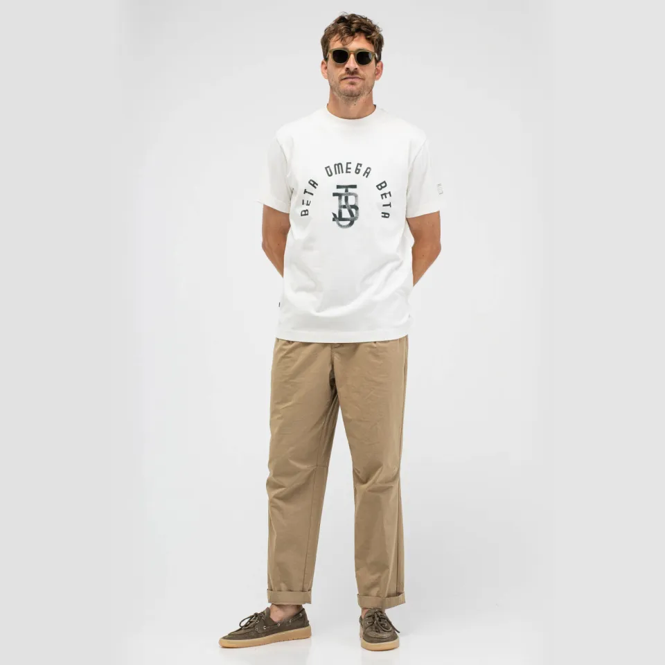 Butcher of Blue relaxed T-shirt wit, foto 3