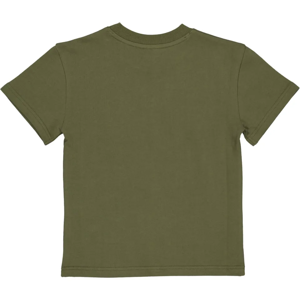 Levv Little t-shirt groen met tekstprint, foto 3