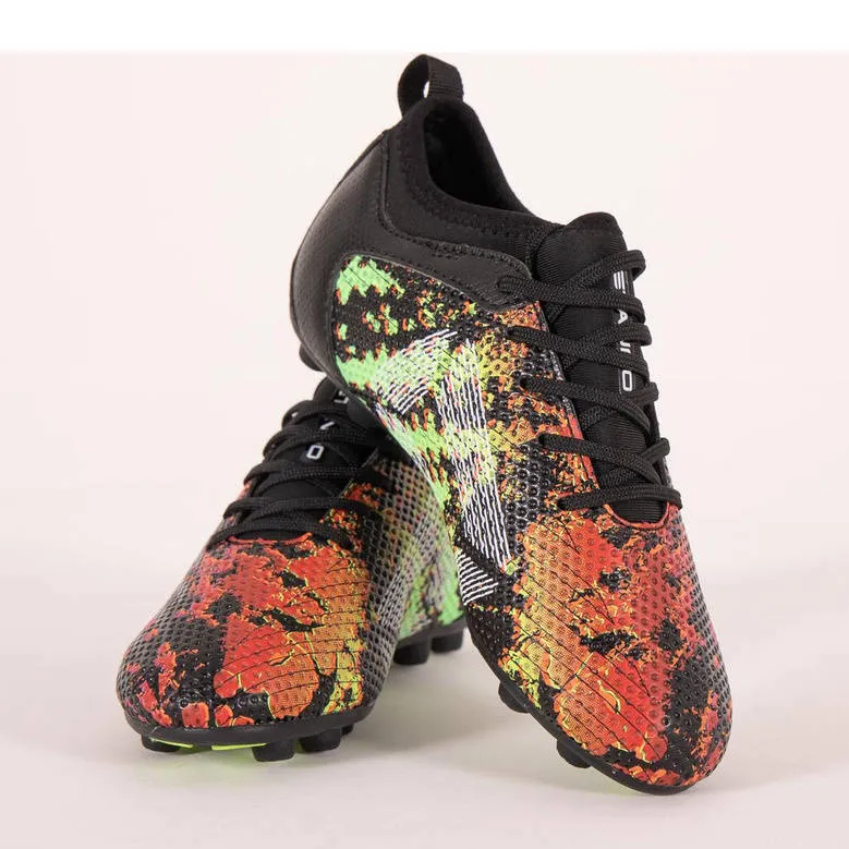 Stanno Vulture FG JR II junior voetbalschoenen zwart/blauw/roze, foto 2