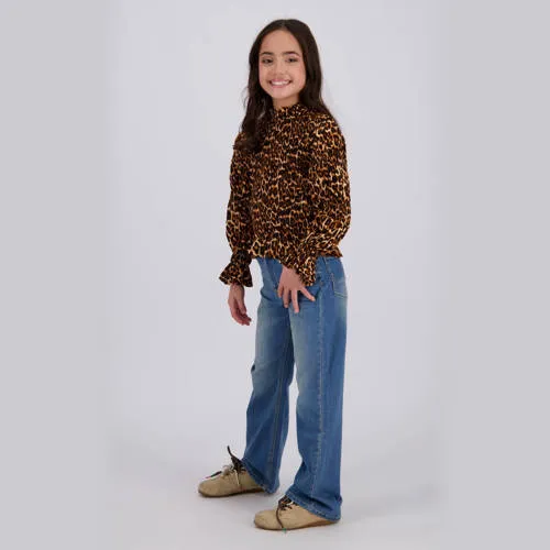 Vingino Claire straight leg jeans - mid blue wash, foto 3