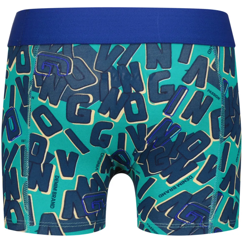 Vingino boxershorts set van 7 blauw/multicolor, foto 8