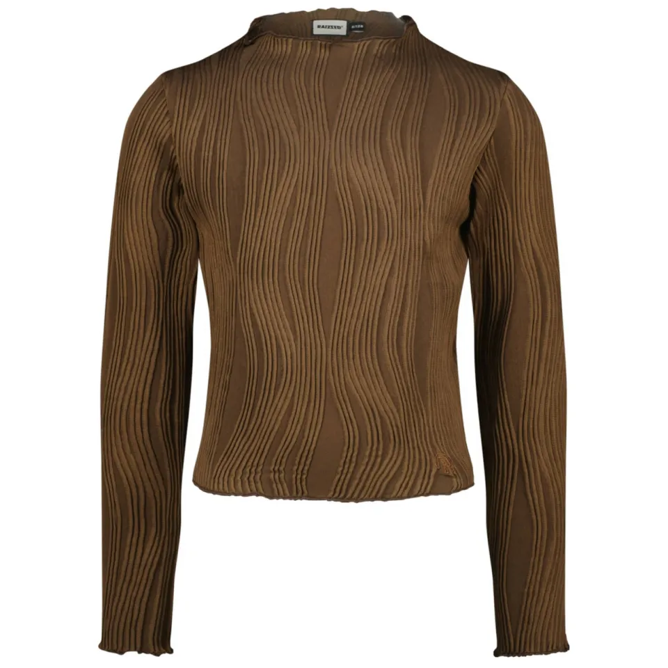 Raizzed longsleeve bruin, foto 2