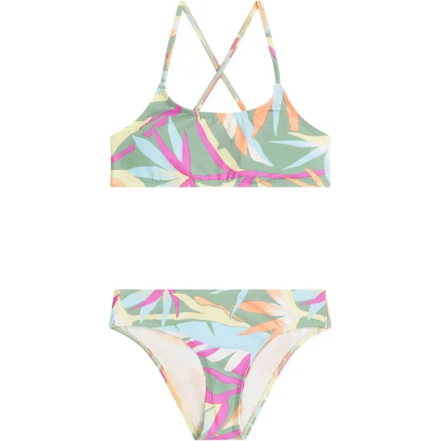 O'Neill crop bikini Essentials groen/multi