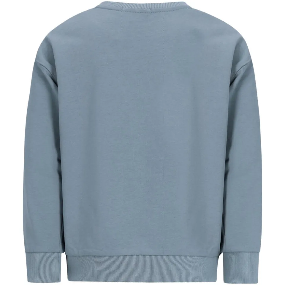 Like Flo rechtvallende sweater met print - blauw, foto 3