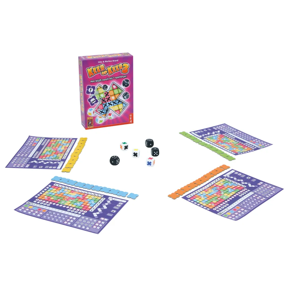 999 Games Keer op Keer 3 dobbelspel