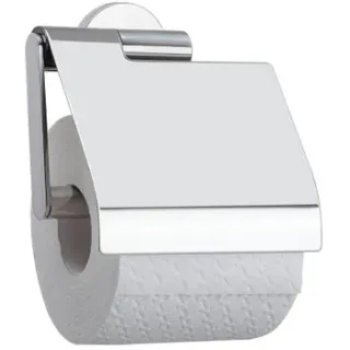 Tiger Toiletrolhouder Boston - Rvs - Met Klep - Rvs Gepolijst