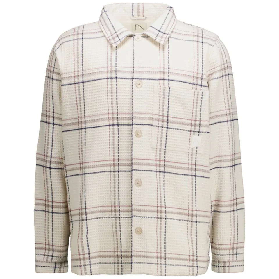 CHASIN' geruit overshirt - marshmallow, foto 2