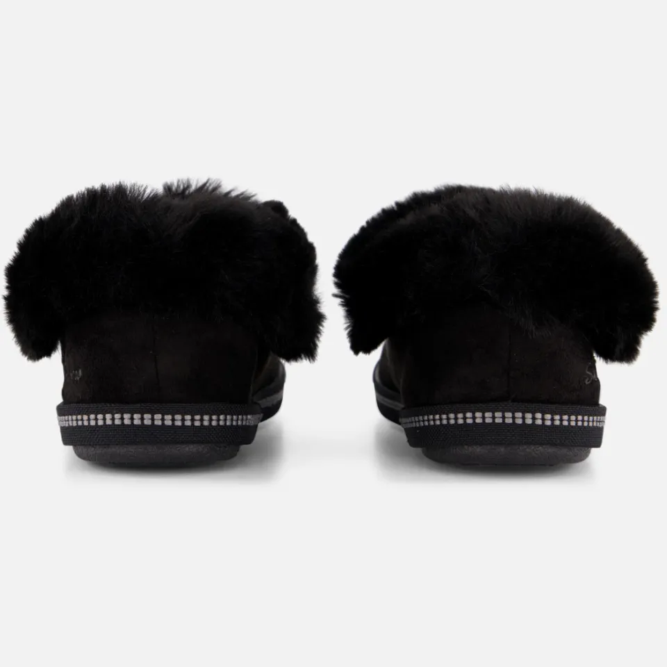 Skechers Cozy Campfire Winter Nights pantoffels zwart, foto 5