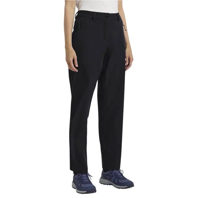 Jack Wolfskin regular fit cargobroek - zwart