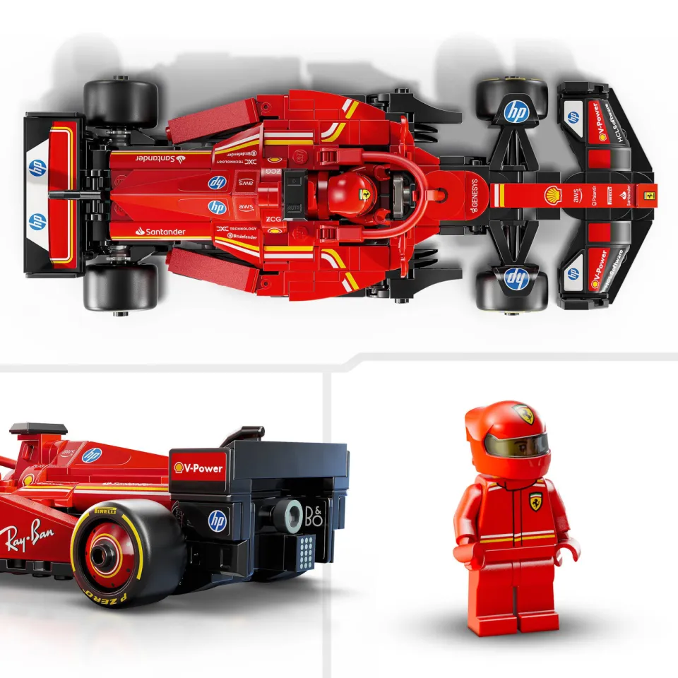 Lego Speed Champions Ferrari SF-24 F1® racewagen 77242, foto 5