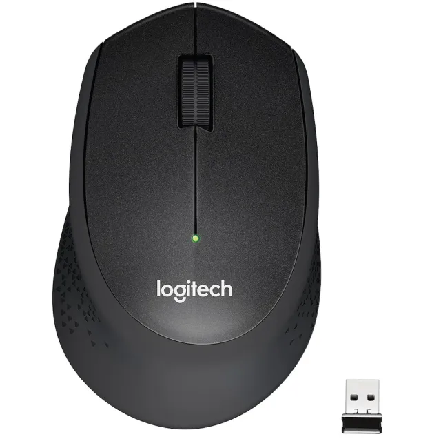 Logitech M330 Silent Plus draadloze muis zwart