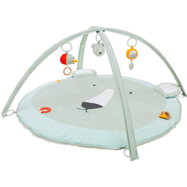 Trixie Mr. Polar Bear speelmat + babygym mintgroen