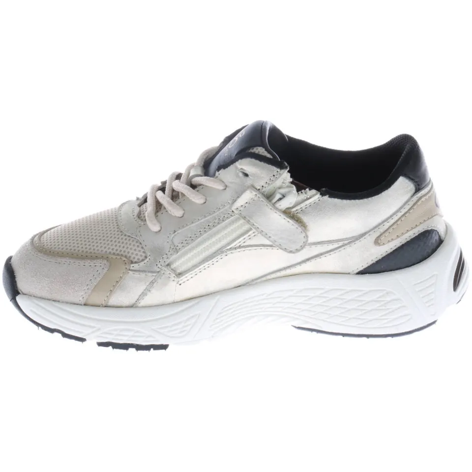 Hip H1161 leren sneaker beige, foto 6