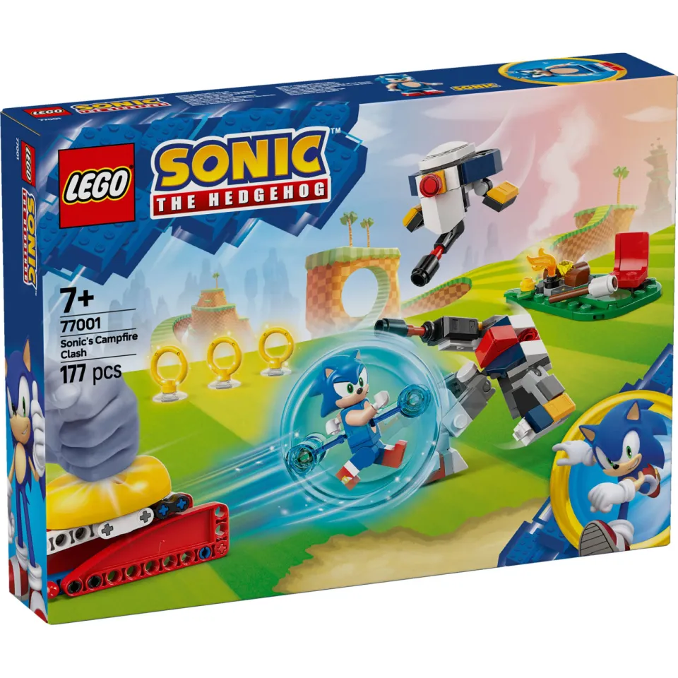 Lego Sonic the Hedgehog Sonics krachtmeting bij het kampvuur speelgoed 77001, foto 5