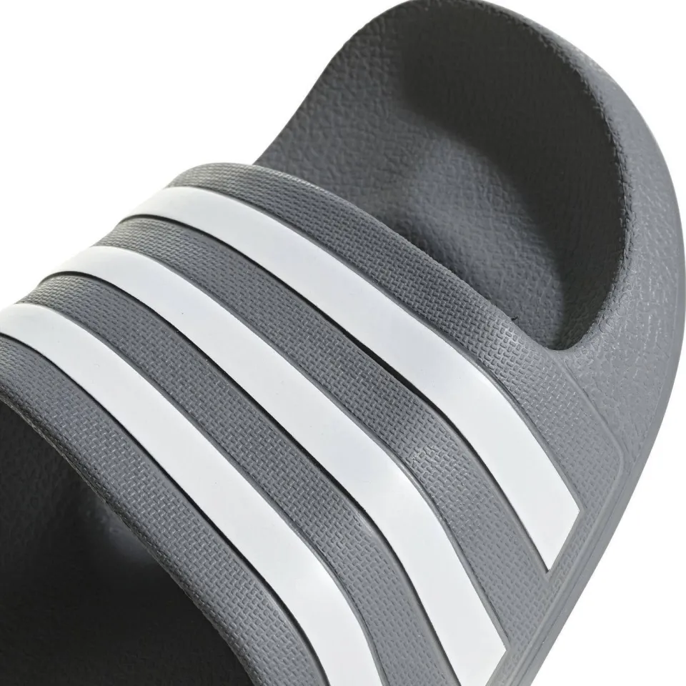 Adidas Sportswear Adilette badslippers grijs/wit, foto 8