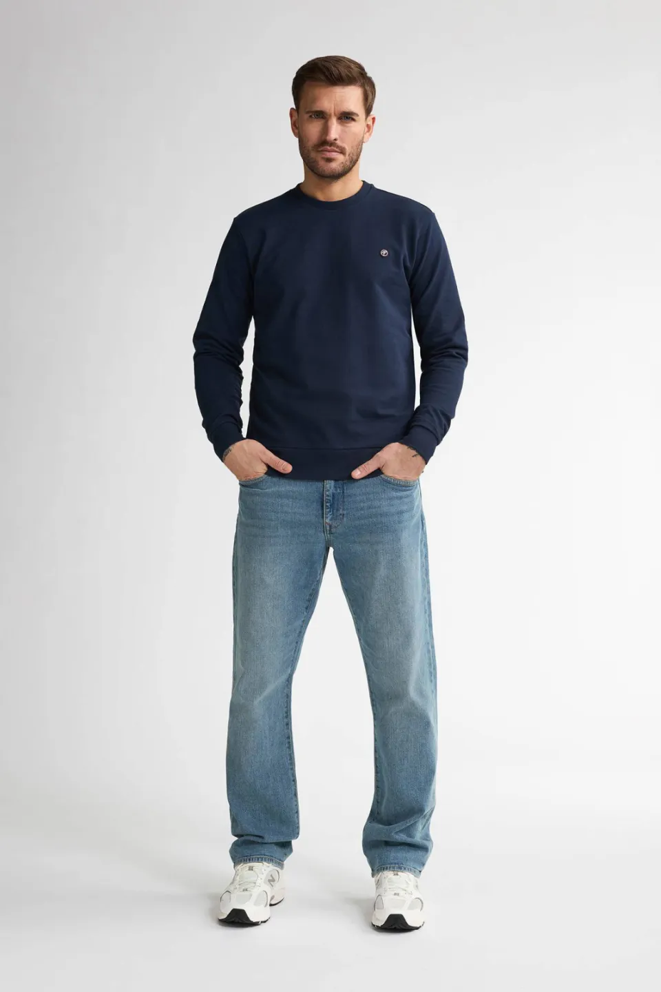 Petrol Industries LEWIS loose fit jeans bleached gebleekt, foto 3