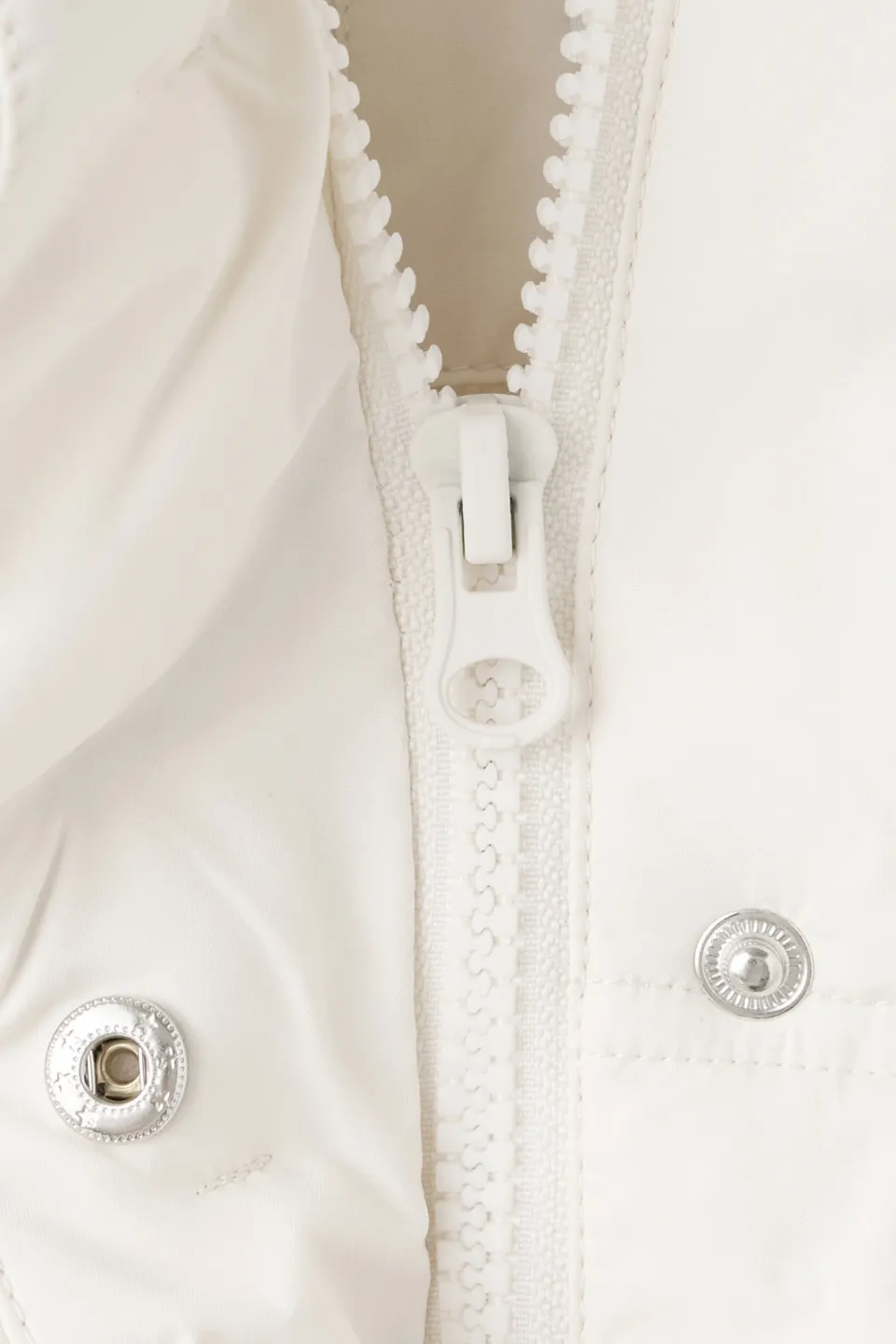Mango bodywarmer gewatteerd naturel wit, foto 5