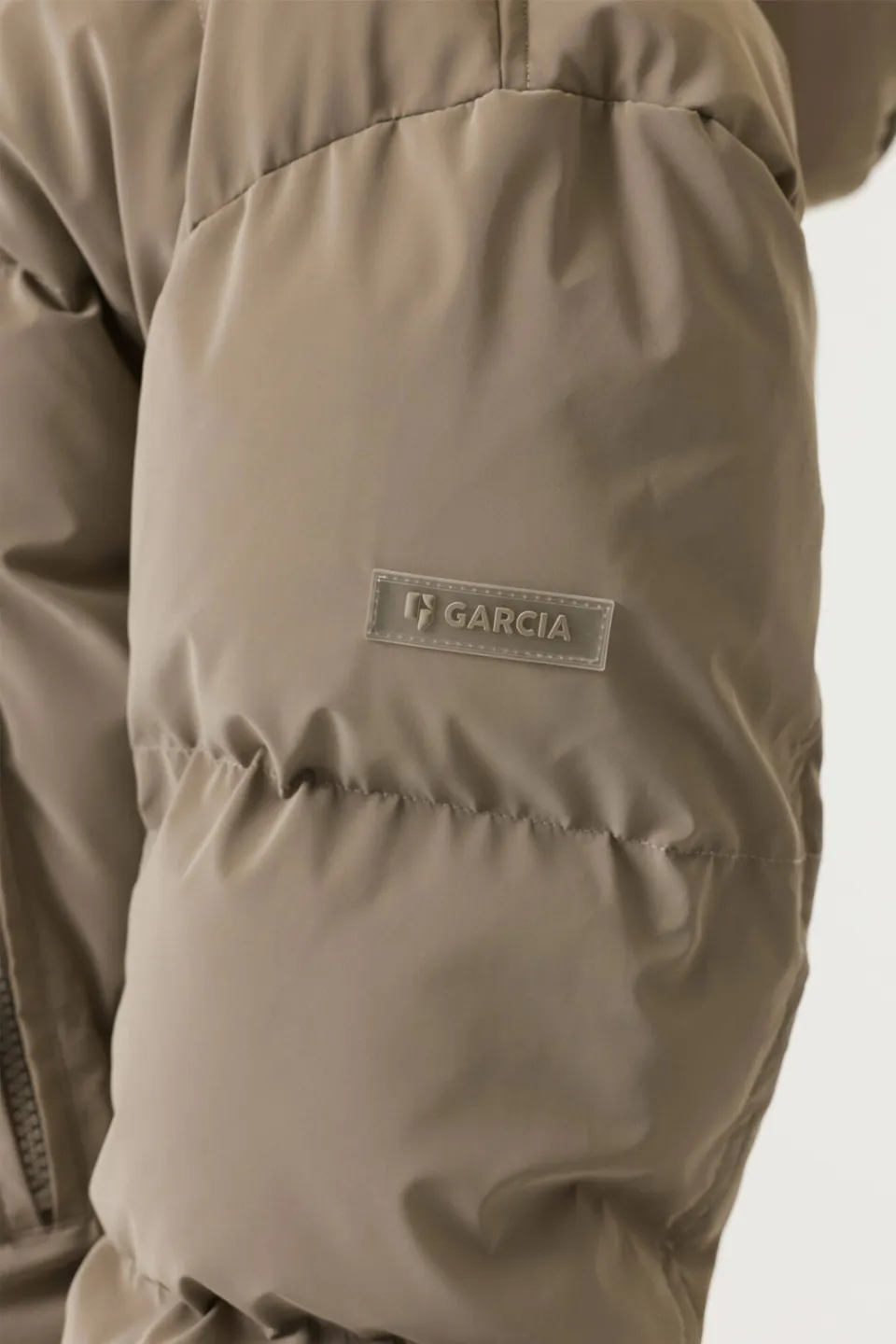 Garcia gewatteerde winterjas beige, foto 8