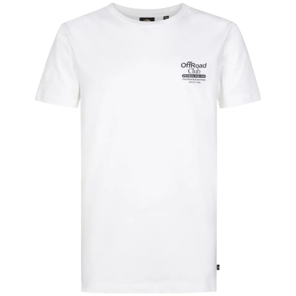 Petrol Industries t-shirt met backprint wit, foto 2