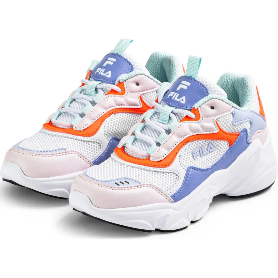 Fila Collene CB sneakers koraalrood/lichtblauw, foto 3