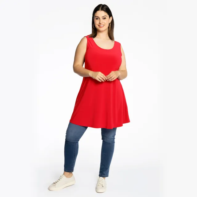 Yoek Top wide bottom | Rood, foto 2
