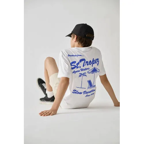 Only & Sons t-shirt wit, foto 4