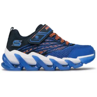 Skechers Uno Lite Revival Edge sneaker blauw, foto 3