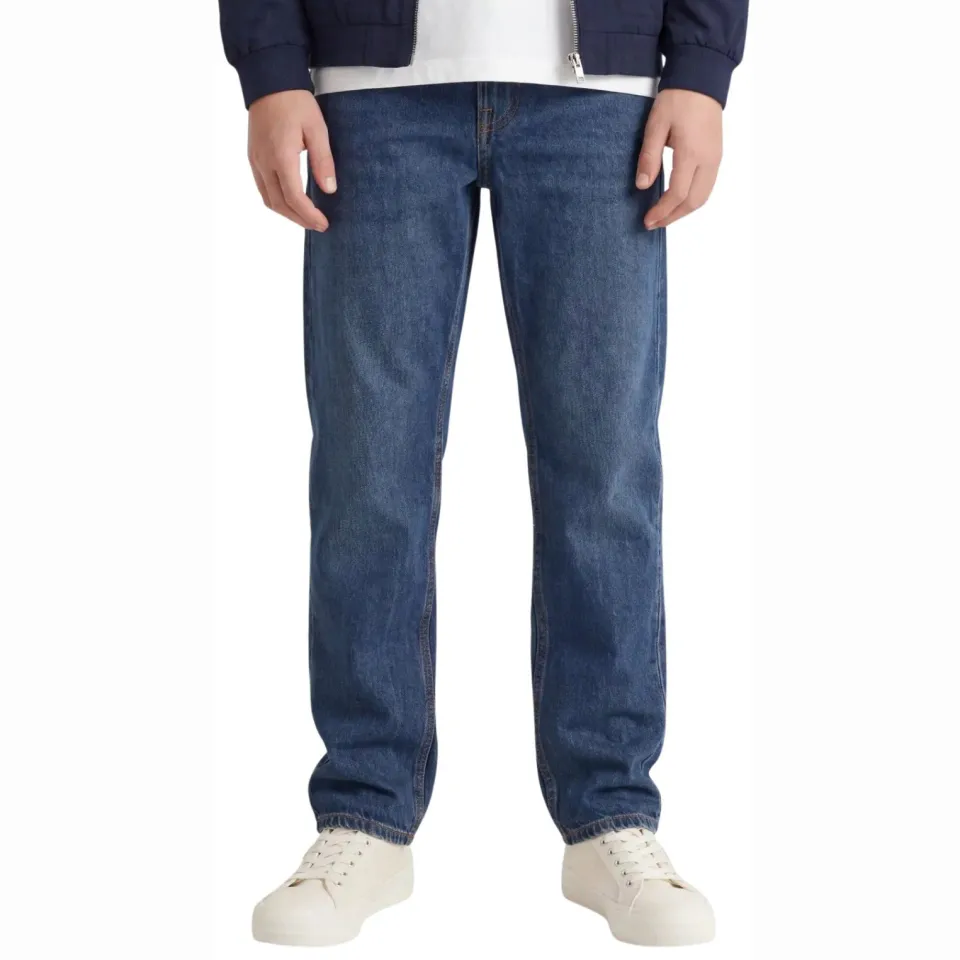 Jack & Jones JUNIOR loose fit jeans JJICHRIS JJCREW - blue denim, foto 5
