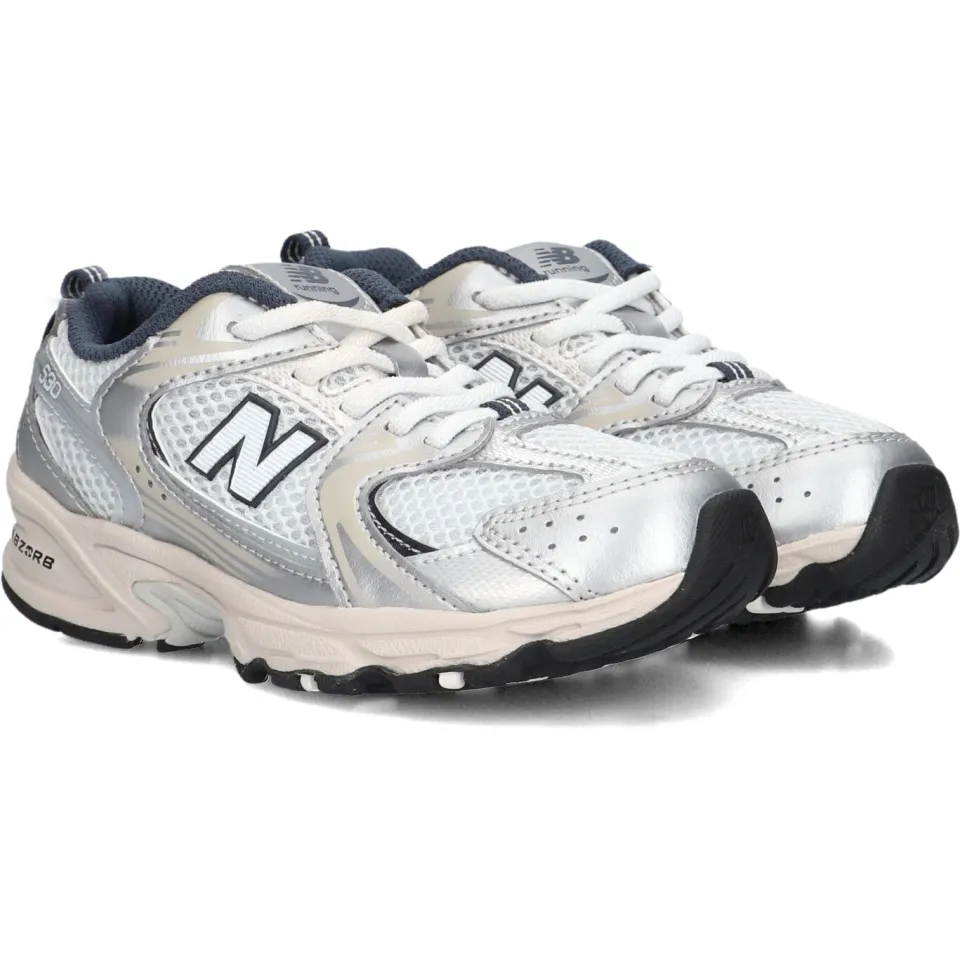 New Balance 530 sneakers - lichtgrijs/ecru/roze, foto 4