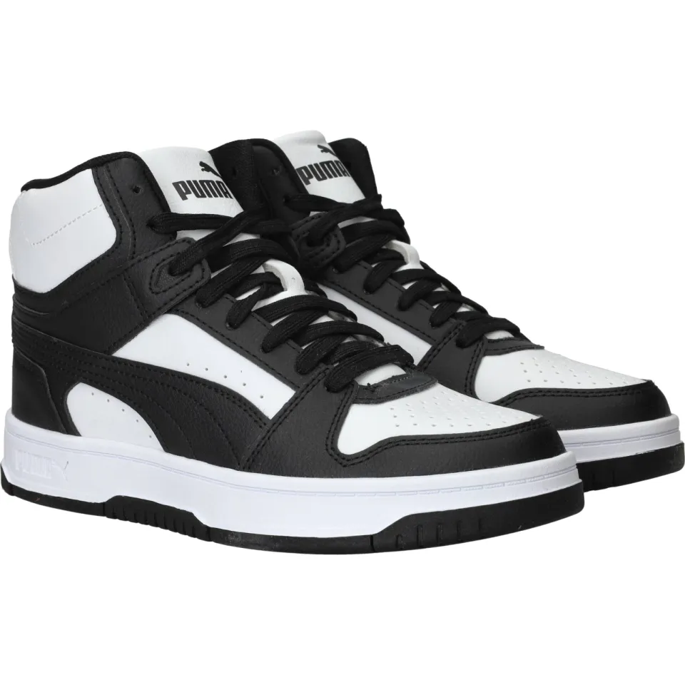 Puma Rebound Slam Mid hoge sneakers zwart/wit, foto 4