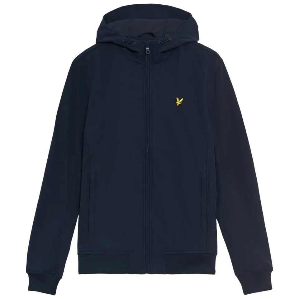 Lyle & Scott softshell jas donkerblauw, foto 2
