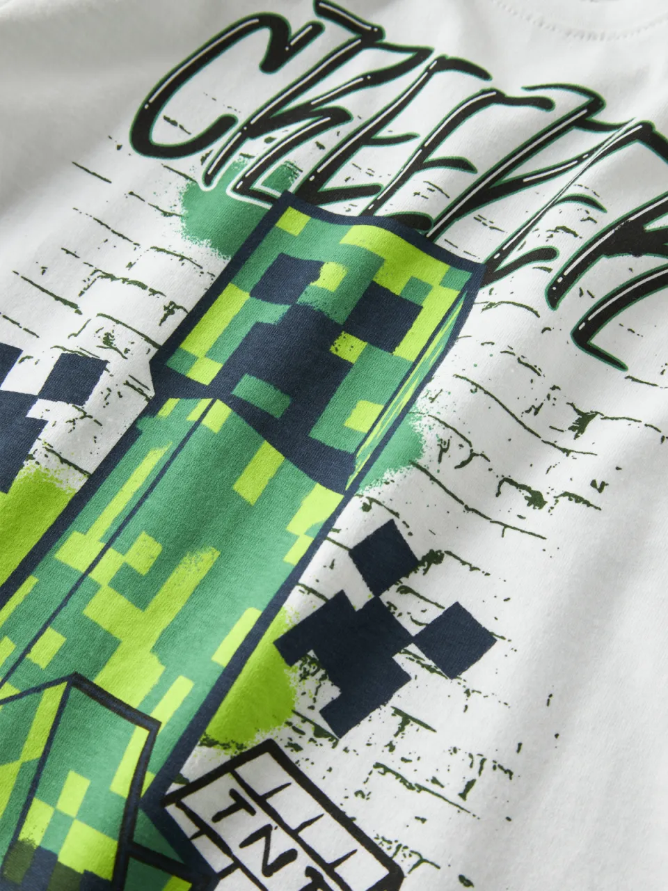 NAME IT Minecraft T-shirt wit, foto 6