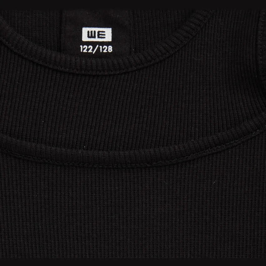 WE Fashion longsleeve met schouderopening zwart, foto 6