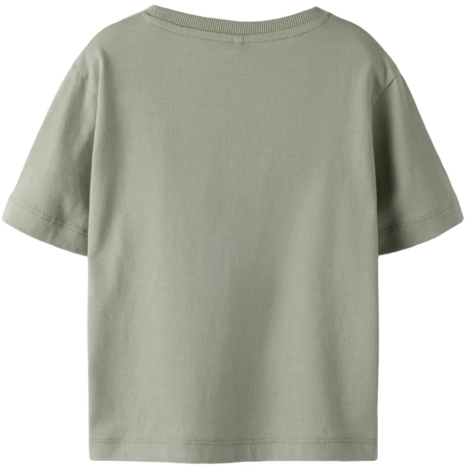 NAME IT MINI T-shirt lichtgroen grijs, foto 2