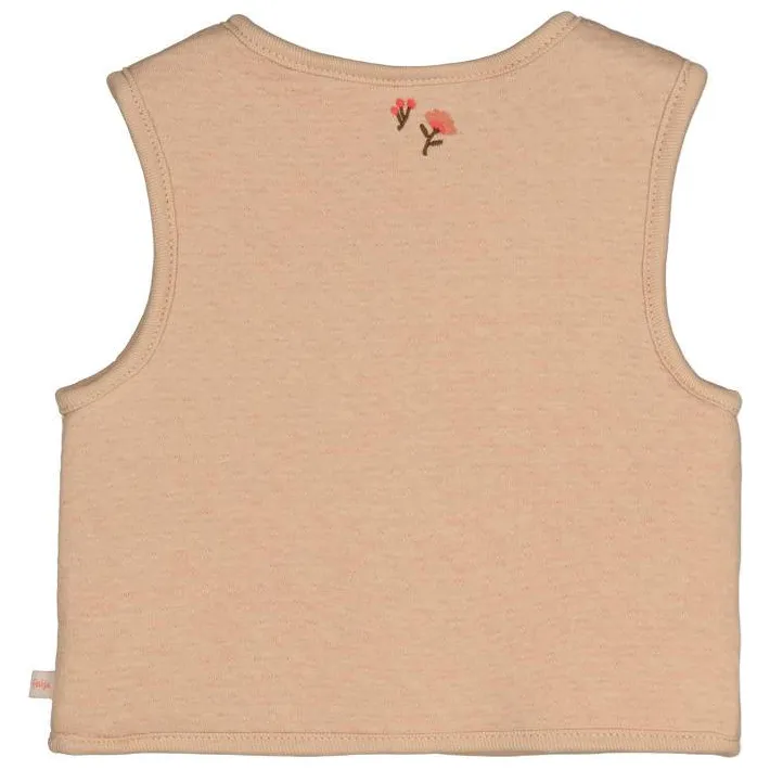 Feetje reversible gilet Forest Garden - beige, foto 4