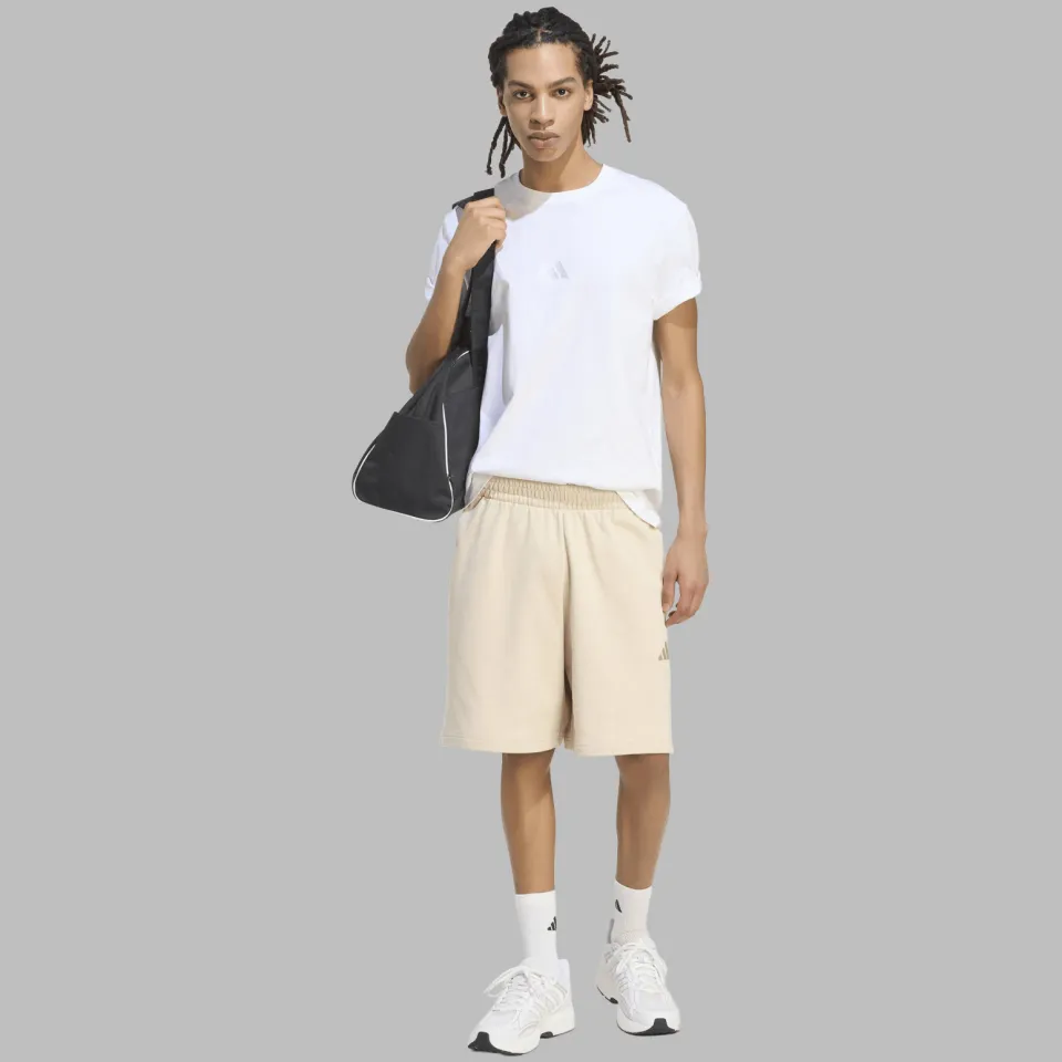Adidas Sportswear loose fit sweatshort ecru