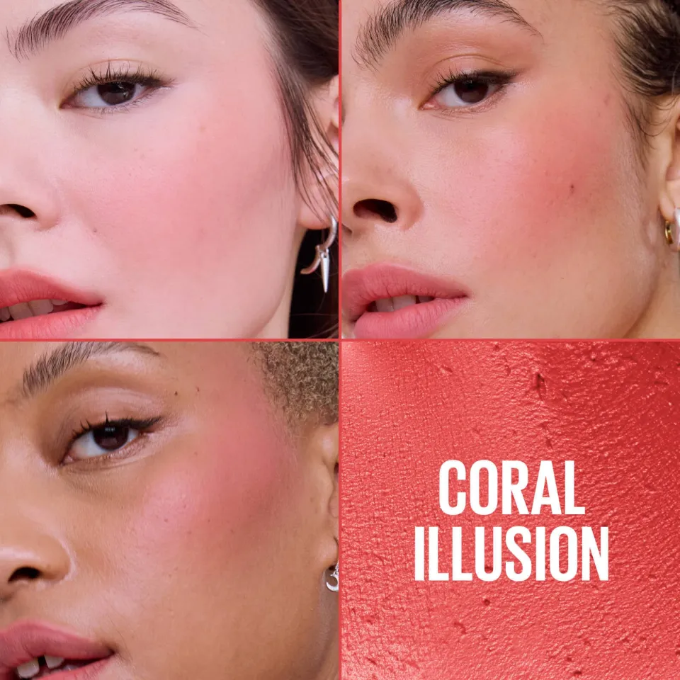 Maybelline New York Cloudtopia wang- en lipmousse coral ilusion, foto 3