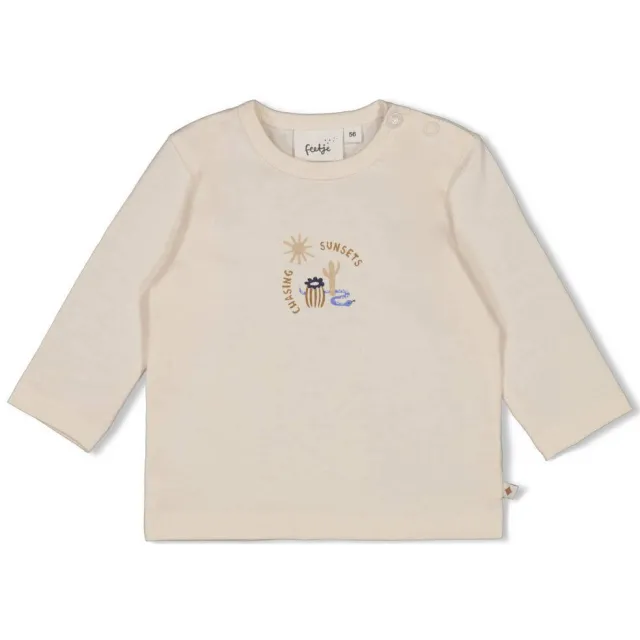 Feetje longsleeve Sssiesta ecru