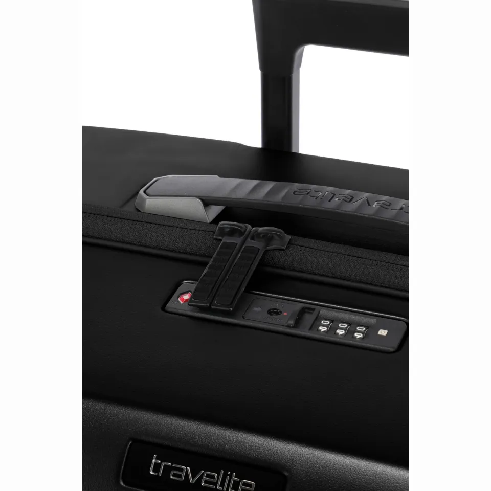 Travelite Millennium handbagage koffer 55 cm zwart, foto 7