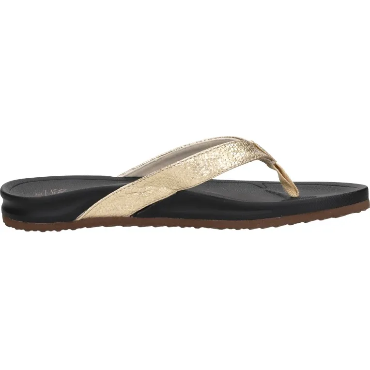 Sub55 Teenslippers goudkleur