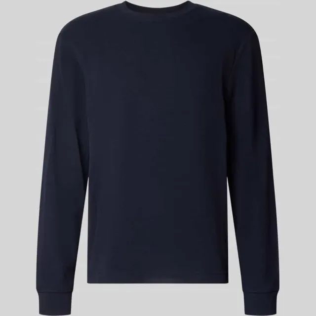 Boss regular fit shirt met lange mouwen van katoenmix model 'WE-TEMPEST' donkerblauw, foto 2