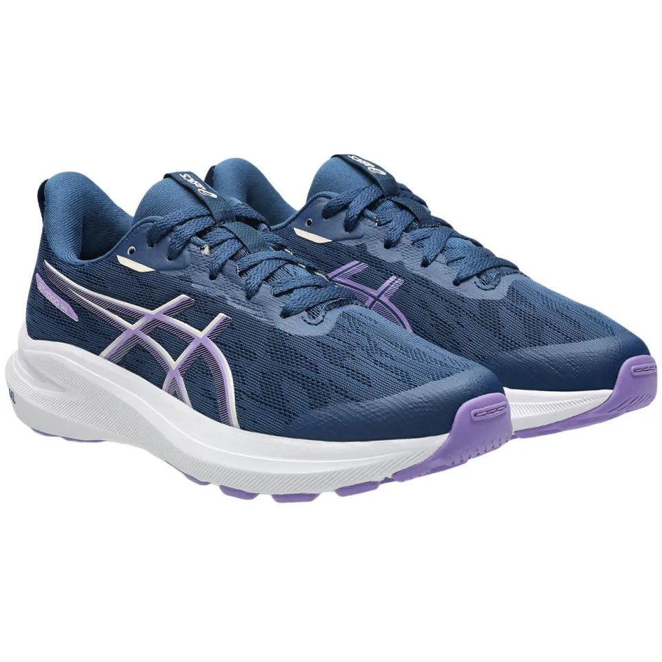 Asics GT-1000 14 mesh hardloopschoenen - blauw/roze, foto 2