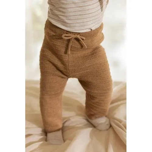 Little Dutch katoenen babybroek bruin, foto 3