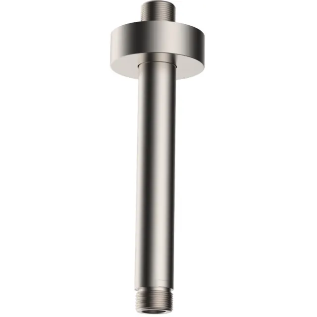 Boss & Wessing Douchearm BWS Danielle Met Plafondbevestiging 15 cm Geborsteld Staal