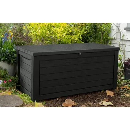 Keter Northwood Opbergbox - 630L - 155.1x72.4x69.4 cm - Grafiet, foto 4