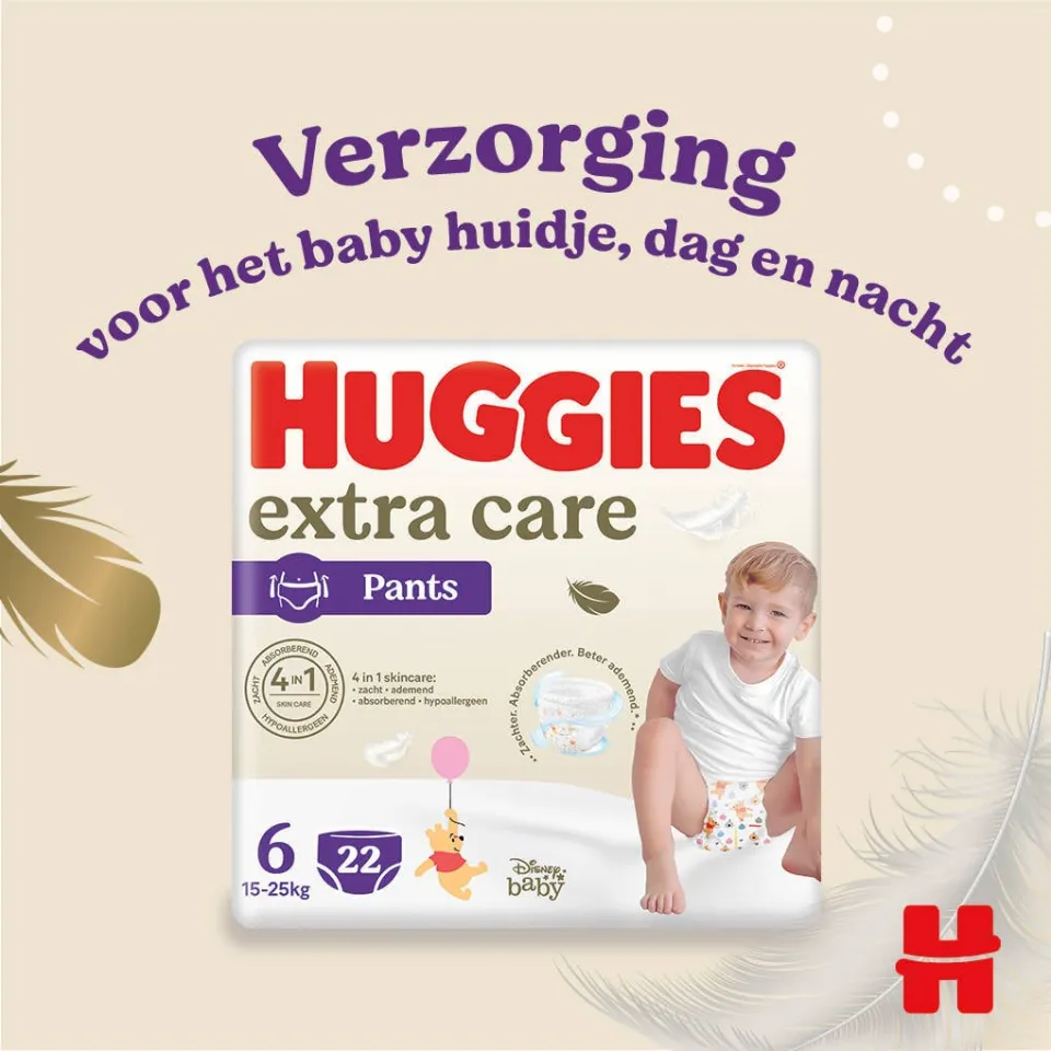 Huggies Extra Care luierbroekjes, foto 5