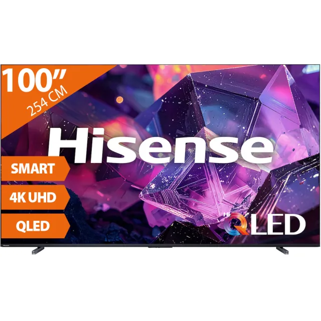 Hisense 100E79S PRO (2026) - 100 inch - QLED TV zwart, foto 2